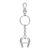 Fashion Keyring A-Logo Silver